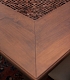 Угол деревянного классического стола Veneto