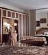 Классическая мебель в спальню с золотой отделкой COMPOSIZIONE M208