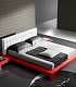 Итальянская двуспальная кровать с мягким изголовьем в современном стиле UN'OASI DI RELAX-07