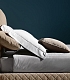 Наклон спинки двуспальной кровати KOA Bontempi в стеганом текстиле