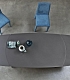Стильный обеденный стол-трансформер серого цвета WONDER