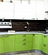 фото кухни в зеленом цвете