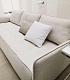 Бежевый текстильный диван в гостиную ANTARES