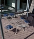 Стильные итальянские стол и стулья во двор из коллекции FREAK