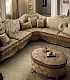 Классический угловой диван Tiziano в интерьере