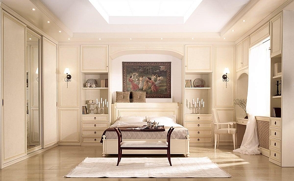 Итальянская мебель для спальни в классическом стиле COMPOSIZIONE M225