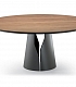 Круглый деревянный стол для столовой GIANO