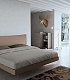 Стильная деревянная кровать с изогнутой спинкой LONGUETTE