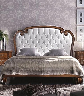 Дизайнерские деревянные кровати из коллекции Anthea