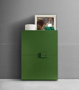 зеленый шкаф Loft