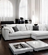 Стильный итальянский белый диван SUMMER в гостиную