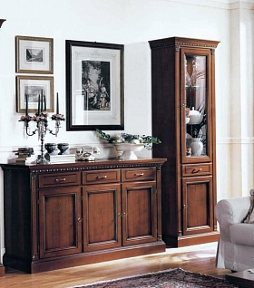 модульная мебель в классическом стиле в гостиную VENEZIA CILIEGIO