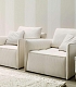 Мягкие кресла с подушками из коллекции мебели ANTARES