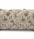 Светлый диван в цветах с подушками Довиль сзади