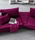 Асиметричный яркий диван ITACA в современную гостиную