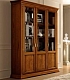 Дрехдверный книжный шкаф со стеклянными дверцами в классическом стиле Treviso Day Camelgroup