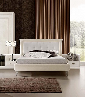 Современная элегантная мебель белого цвета в спальню TODAY 4