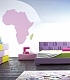 Яркая разноцветная мебель для стильной спальни NIGHT SIDE LETTI-10